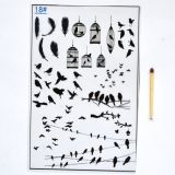 Obrázek k výrobku 16460 - Obrázky na průhledné fólii - ptáci