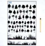 Obrázek k výrobku 16459 - Obrázky na průhledné fólii - stromy