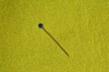 Obrázek k výrobku 16614 - Fluorescentní glitr žlutý, prům. 0,2 mm