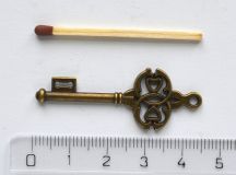 Obrázek k výrobku 16914 - Přívěšek - klíček starobronz